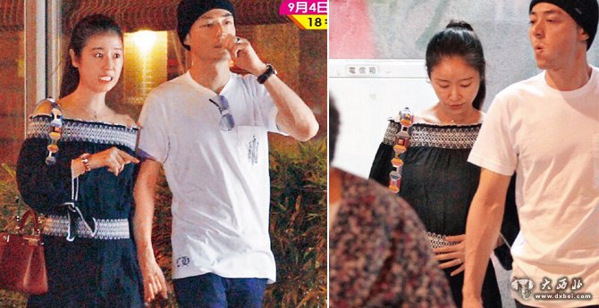 “霍心”十指紧扣秀恩爱 林心如温柔轻抚孕肚