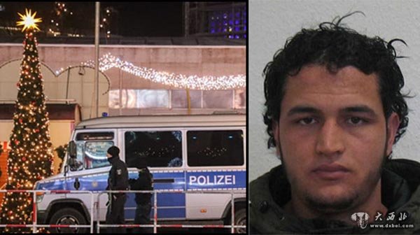 德国警方追捕柏林圣诞市场袭击案嫌疑人