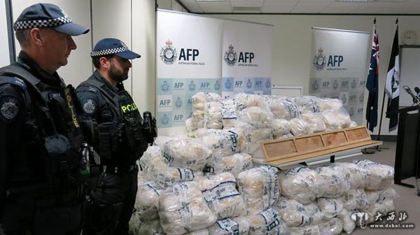澳警方破获该国史上最大冰毒走私案