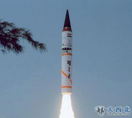 印度第四次测试烈火III弹道导弹