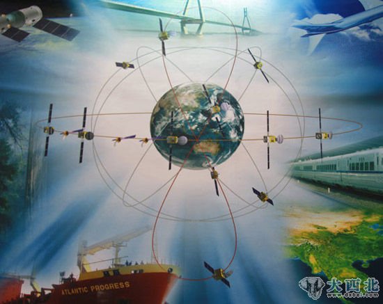 资料图:中国“北斗”定位导航系统示意图