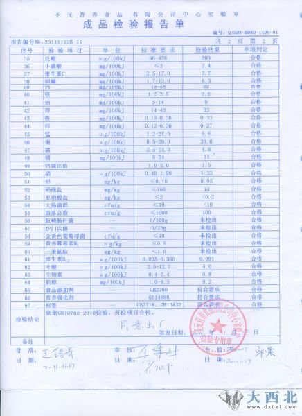 圣元回应被疑奶粉:同批次出厂检验合格