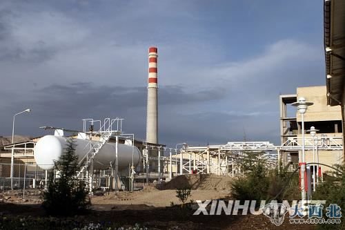 资料图：伊朗中部城市伊斯法罕附近的伊朗首座核燃料工厂。