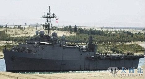 资料图:美国海军“庞斯”号运输舰