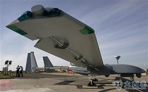 以色列军方最大无人机苍鹭TP。