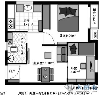 户型示意图(2) 户型示意图(2)