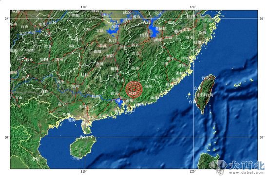 广东省河源市东源县发生4.8级地震 广东省河源市东源县发生4.8级地震