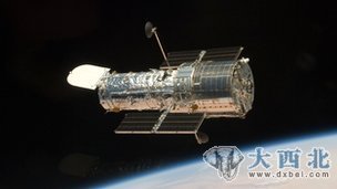 在太空运行的哈勃空间望远镜 在太空运行的哈勃空间望远镜