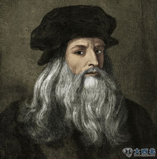 19世纪的一幅雕版图,根据达芬奇的自画像创作。达芬奇被誉为文艺复兴时期最伟大的画家之一,同时也是一位伟大的科学家 19世纪的一幅雕版图,根据达芬奇的自画像创作。达芬奇被誉为文艺复兴时期最伟大的画家之一,同时也是一位伟大的科学家