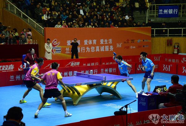 中国乒乓球超级联赛第四轮比赛 上海金迈驰3: