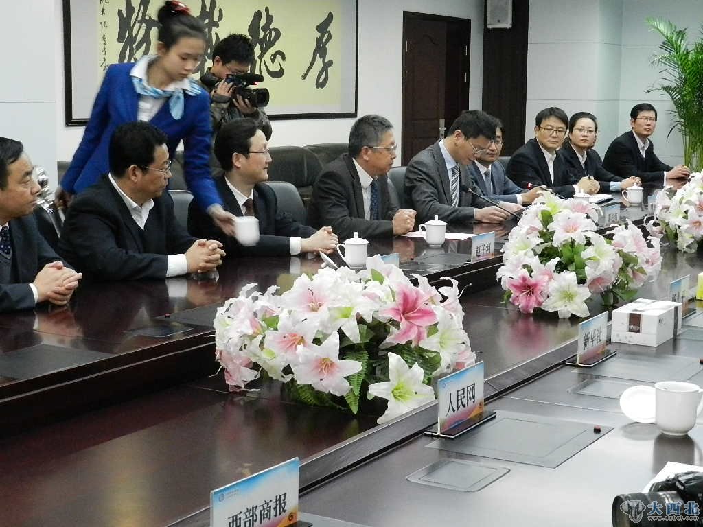 甘肃省新闻办与中国移动共谈合作