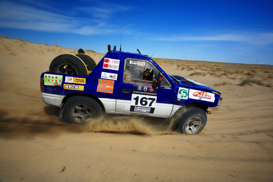 兰州卡曼车队环塔拉力赛4
