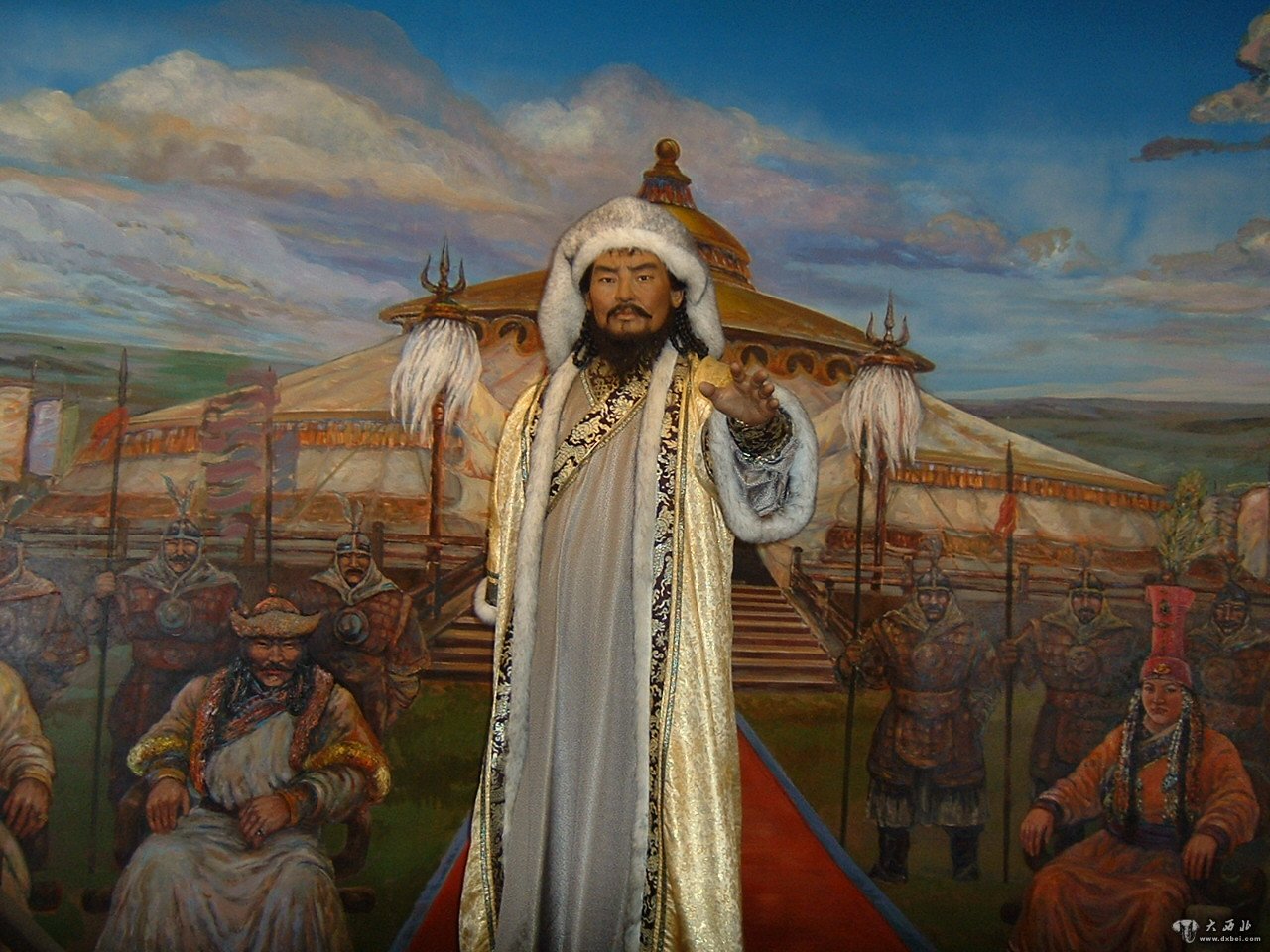 📍蒙古国成吉思汗雕像一代天骄，成吉思汗！|成吉思汗|一代天骄|蒙古国_新浪新闻