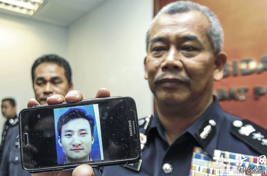 马来西亚警方公布遭绑架中国男子照片