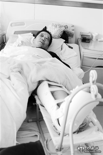 正在接受治疗的杨义国