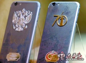 由意奢侈品牌Caviar打造的镀金版iPhone 6，目前正在销售中。