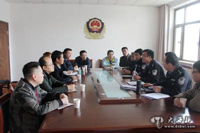 榆中警方组织召开加油站负责人会议