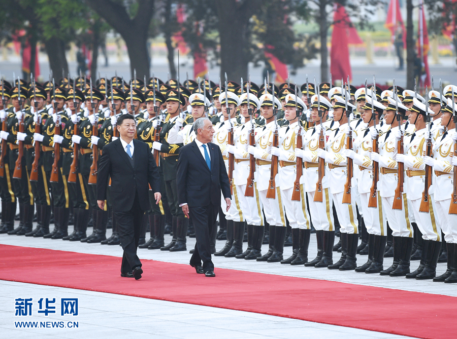 习近平同葡萄牙总统德